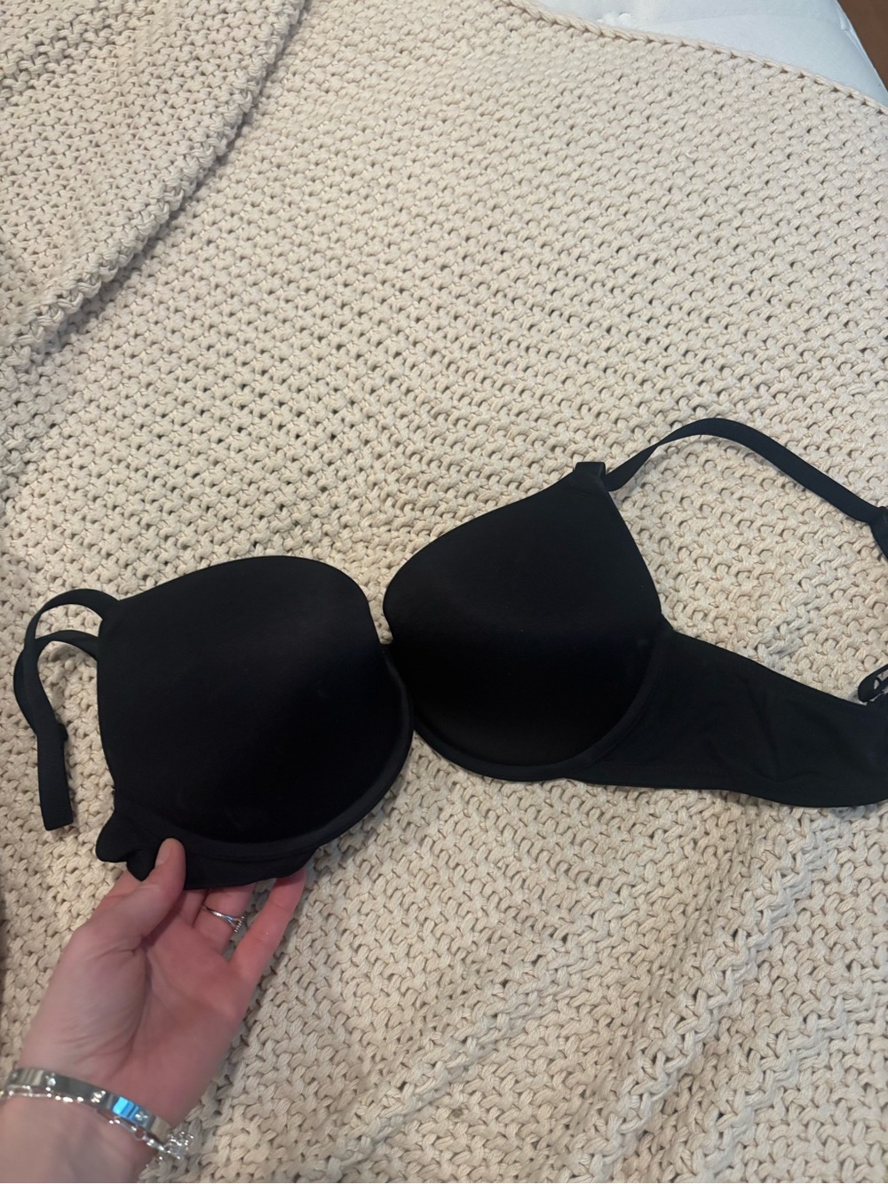 Auden push up Everyday Black T-Shirt Bra - Women Intimates